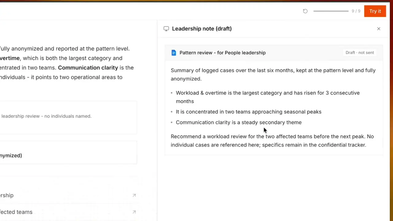 Libra demo for HR & People